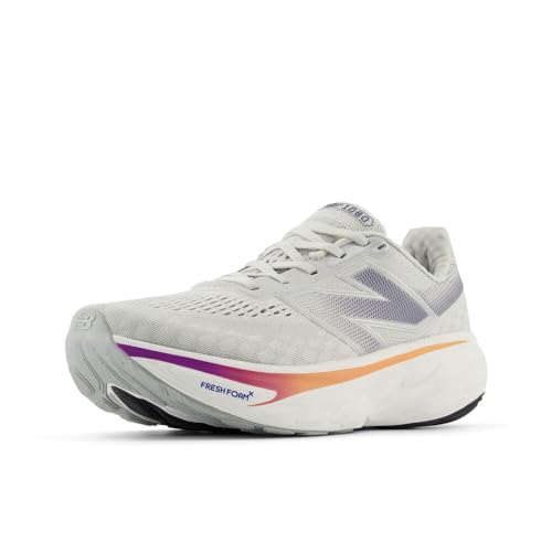 New Balance Women's Fresh Foam X 1080 V14 Running Shoe, Grey Matter/Silver Metallic/Inkwell, 7.5 W - product image