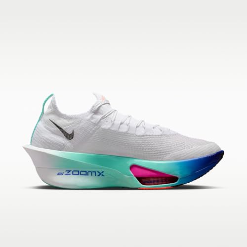 Nike Alphafly 3 Men's Road Racing Shoes (White/Hyper Turquoise/Concord/Black) Size 13