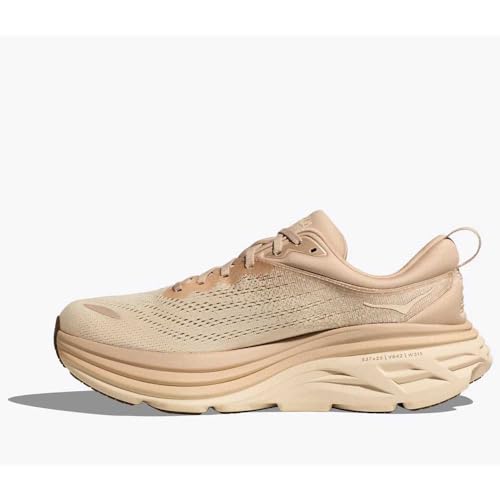 Hoka Men's Bondi 8 Shifting Sand/Vanilla 11.5 Medium