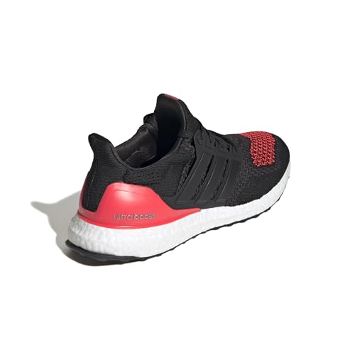 Adidas Mens Ultraboost 1.0 Sportswear, Black/Black/Lucid Red, 12.5