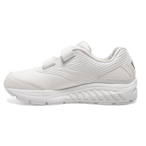 Brooks Men's Addiction Walker V-Strap 2 Walking Shoe - White/White - 11.5 Medium