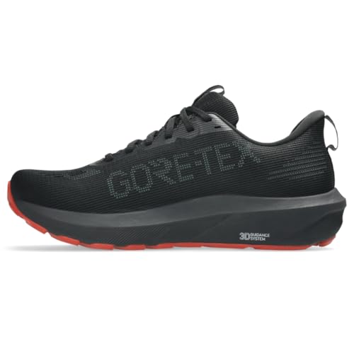 ASICS Men's GT-1000 14 Running Shoes, 9, Black/Apricot Crush