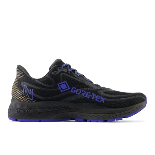 New Balance Men Fresh Foam X 880 V13 Gore-Tex Black/Marine Blue 9 Medium