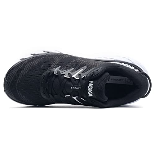 HOKA Gaviota 4 Running Shoe Womens Running 6 BM US Blackwhite - alternate view 4