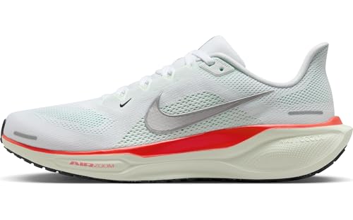 Men's Pegasus 41 (115 - White/Metallic Silver-Barely Green)