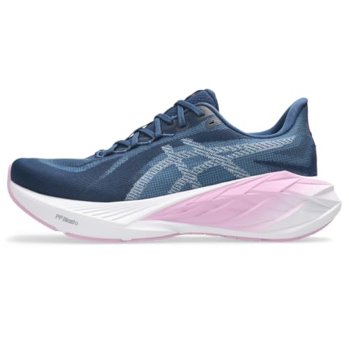 ASICS Women's DYNABLAST 6 Running Shoes, 9.5, Independence Blue/Hazy Lilac