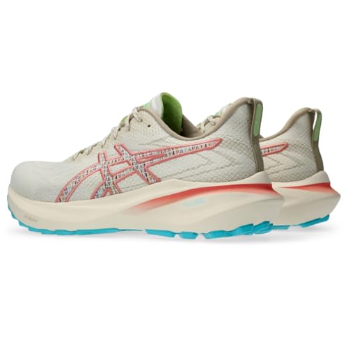 ASICS Women's GT-2000 13 Trail Running Shoes, 5, Nature Bathing/Guava
