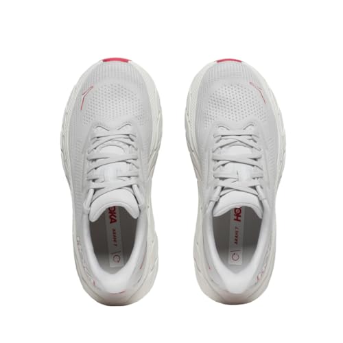 Hoka Women's Arahi 7 Cosmic Grey/Ruby Red 8.5 Medium