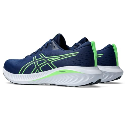 ASICS Men's Gel-Excite 10 Running Shoes, 11.5, Blue Expanse/Lime Burst