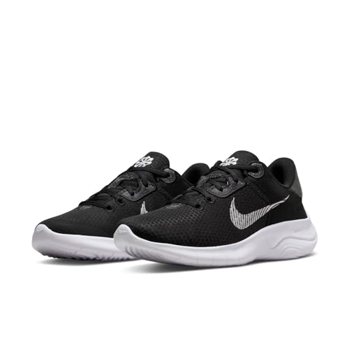 Nike W Flex Experience Rn 11 Nn Women's Trainers, Black White Dk Smoke Grey, 9