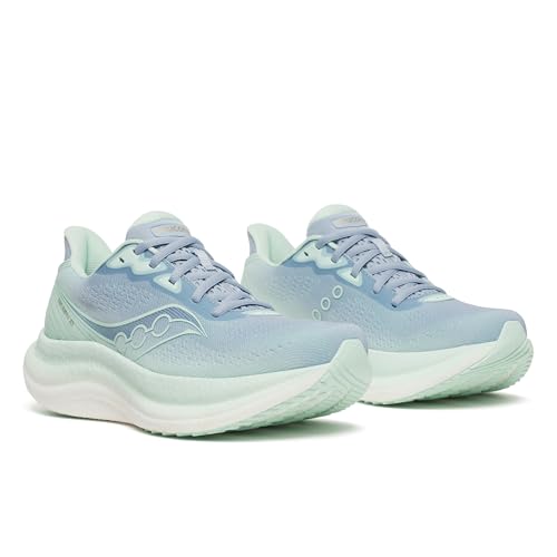 Saucony Women's Triumph 23 Sneaker, Celestial/Ca, 10.5