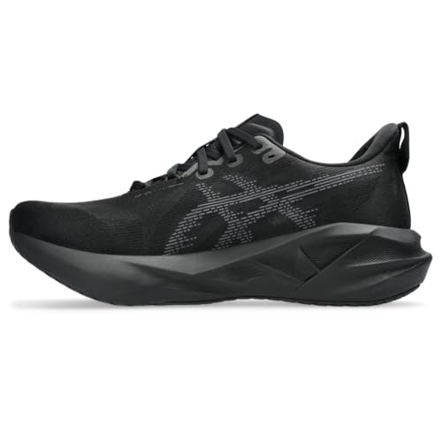 ASICS Men's NOVABLAST 5 Running Shoes, 9, Black/Carrier Grey