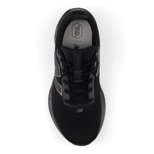 New Balance Women's Fresh Foam 520 V9 Running Shoe, Black/Black/Black Metallic, 10 M