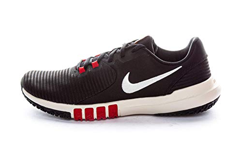 Nike Men's Nike Flex Control TR4 Athletic Shoe, Black/Solar-University RED-Total Orange-Pale Ivory, 10 Regular US