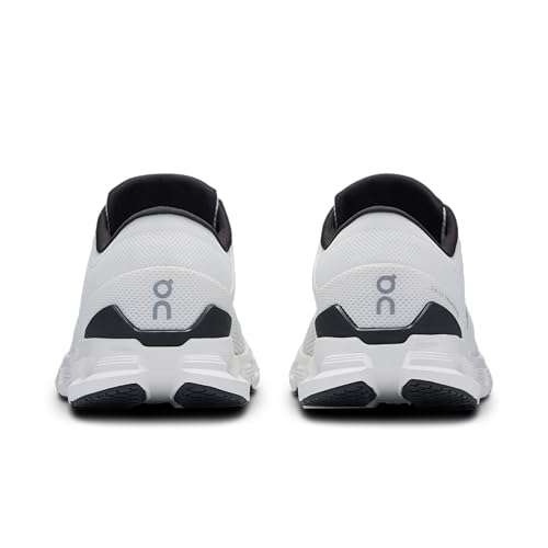 On Women's Cloud X 4 Sneakers, Ivory/Black, 8.5 Medium US