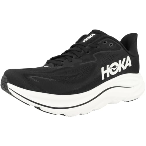 Hoka Men's Clifton 10 Black/White 10 Medium - alternate view 4