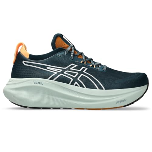 ASICS Men's Gel-Nimbus 27 TR Running Shoes, 12, Nature Bathing/Tranquil Teal