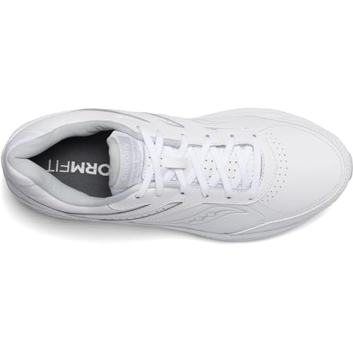 Saucony Men's Echelon Walker 3 Walking Shoes, White, 12