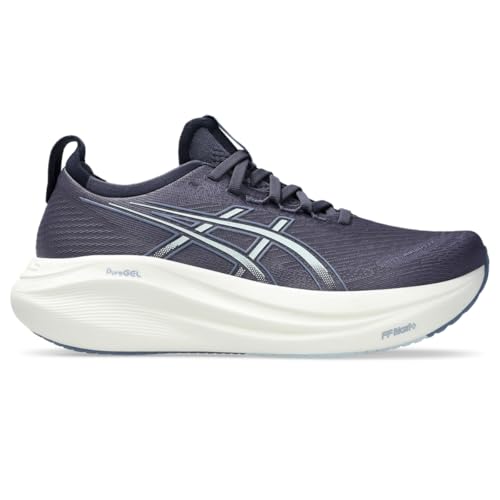 ASICS Women's Gel-Nimbus 27 Running Shoe, 10, Indigo Fog/Cool Grey