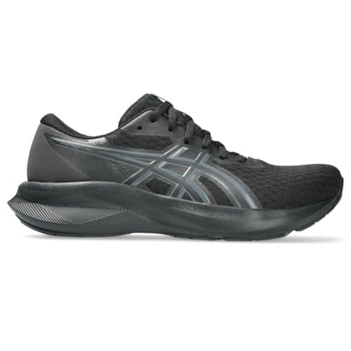 ASICS Women's Patriot 14 Running Shoes, 12, Black/Carrier Grey