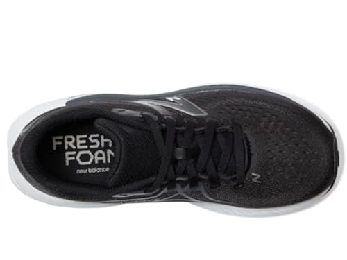 New Balance Kid's Fresh Foam X 860 V13 Running Shoe, Black/White/Magnet, 5.5 Medium US