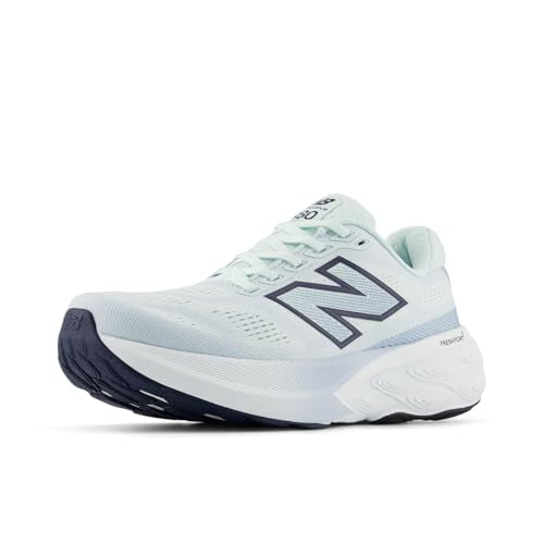 New Balance Women's Fresh Foam X 880v15 Running Shoe, Glint Blue/Nb Navy, 6.5