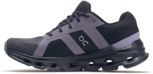 On Men's Cloudrunner Sneakers, Iron/Black, 13 Medium US