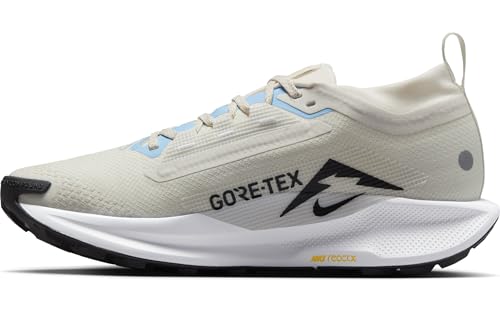 Nike Pegasus Trail 5 Gore-Tex Women's Waterproof Trail Running Shoe FQ0912, Phantom Black White University Gold, 39 EU