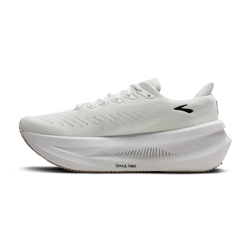 Brooks Men’s Glycerin Max 2 Neutral Running & Walking Shoe - White/Black/Chateau Gray - 12 Medium