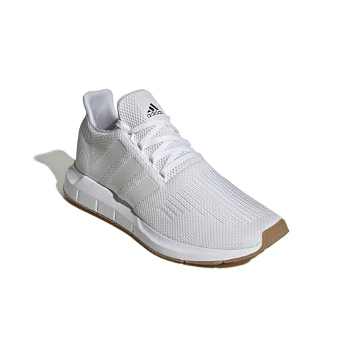 adidas Mens Swift Run White/White/Core Black 10.5