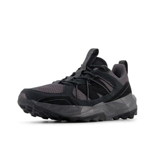 New Balance Women's DynaSoft TEKTREL V1 Suede Trail Running Shoe, Magnet/Phantom/Black, 8.5 M