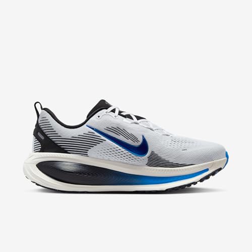 Nike Vomero 18 Men's Road Running Shoes (IB7722-100, White/Black/Sail/Photo Blue) Size 10.5