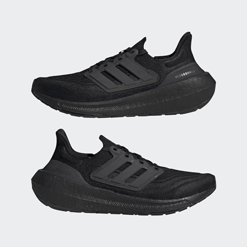 adidas Men’s Ultraboost Light Running Shoes (Ultraboost 23) Black/Black/Black 7.5