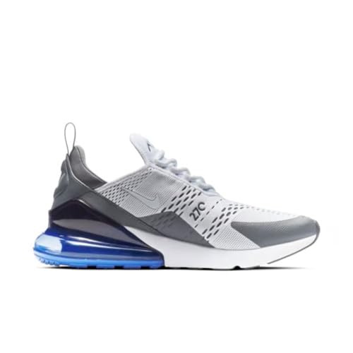 Nike Men's Air Max 270 Sneaker, White Persian Violet Dark Grey, 11.5 US