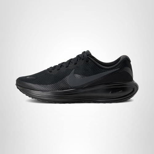 Nike Women's Revolution 8 Road Running Shoes, Black/Anthracite, 7