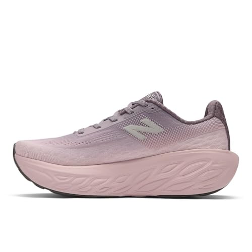 New Balance Women's Fresh Foam X 1080 V14 Running Shoe, Dark Ice Wine/Twilight Haze/Silver Metallic, 8 M