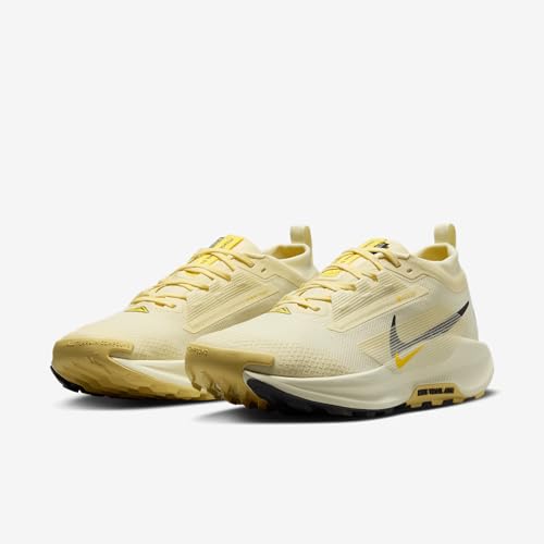 Nike Pegasus Trail 5 Gore-TEX Men's Waterproof Running Shoes (FQ0908-700, Alabaster/Saturn Gold/Lightning/Medium Ash) Size 12