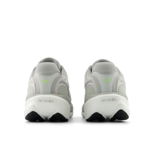 New Balance Men's Fresh Foam X 1080 V15 Running Shoe, Grey Matter/Afterglow, 14 W