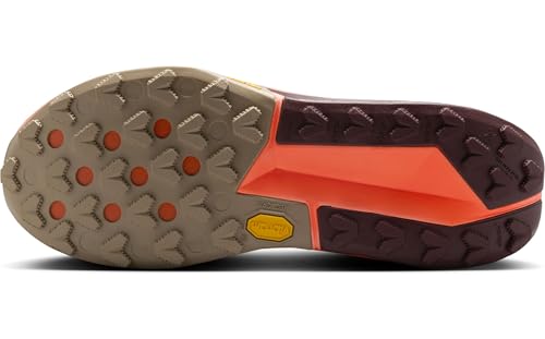 Nike Zegama 2 Men's Trail Running Shoes (HQ3768-200, Khaki/Hyper Crimson/Burgundy Crush/White) Size 6 - alternate view 3