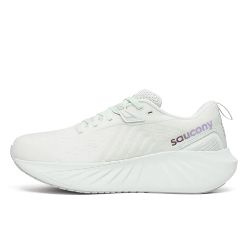 Saucony Women's Triumph 22 Sneaker, White/Foam, 11