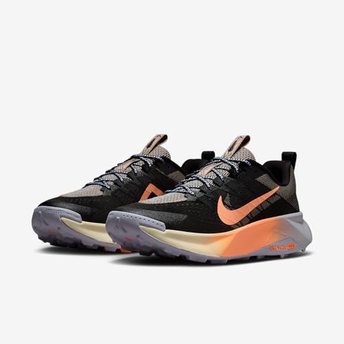Nike Wildhorse 10 Men's Trail Running Shoes (Black/Malt/Ghost/Orange Pulse) Size 12