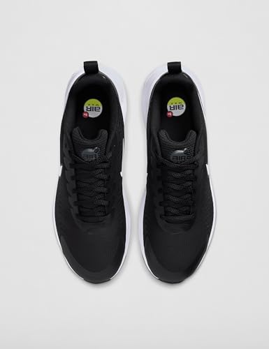 Nike Men's Air Max Nuaxis Shoes, Black/White-Black-White, 10.5