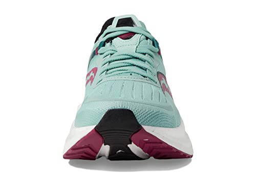 Saucony Women's Tempus Sneaker, Mineral/Rose, 6.5
