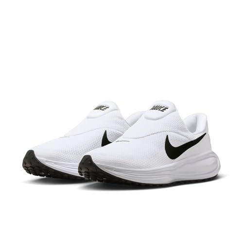 Nike Men's Revolution 8 Road Running Shoes, White/Black-Wolf Grey, 11