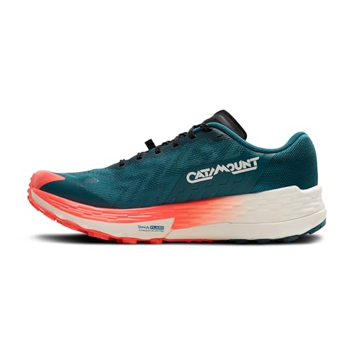 Brooks Men's Catamount 4 Speed Trail Running Shoe - Legion Blue/Celestial/Flame - 11 Medium