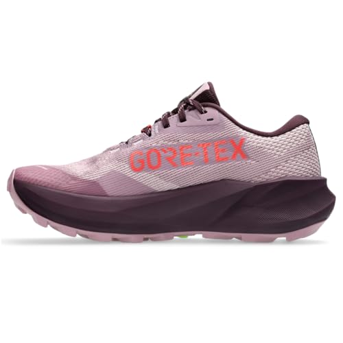 ASICS Women's Trabuco 14 GTX Running Shoes, 6.5, Taro Purple/Dark Aubergine