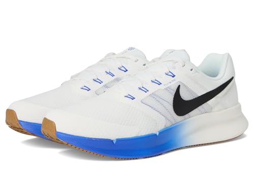 Nike Men's Run Swift 3 Road Running Shoes, Sail/Black-Racer Blue-Gum Light Brown, 10