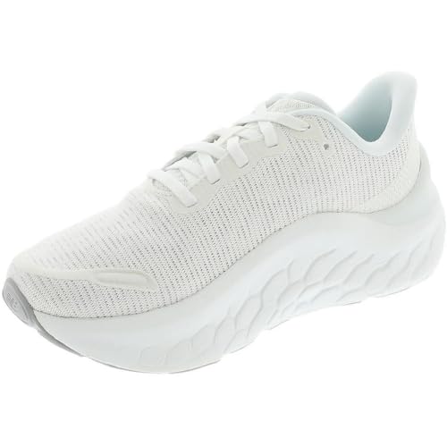 New Balance Women's Fresh Foam X Kaiha Road V1 Running Shoe, White/Quartz Grey/Silver Metalic, 7.5 W