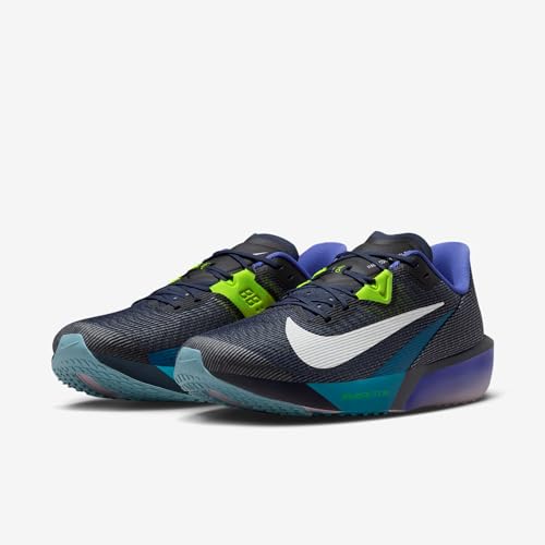 Nike Zoom Rival Fly 4 Men's Road Racing Shoes (Obsidian/Persian Violet/Green Abyss/White) Size 10.5