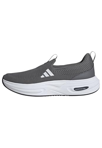 adidas Men's Cloudfoam Cuxxion - Lounge, Grey/White/Black, 11